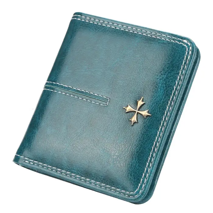 Image de Mini Portefeuille Femme en Cuir PU avec Gravure Gratuite