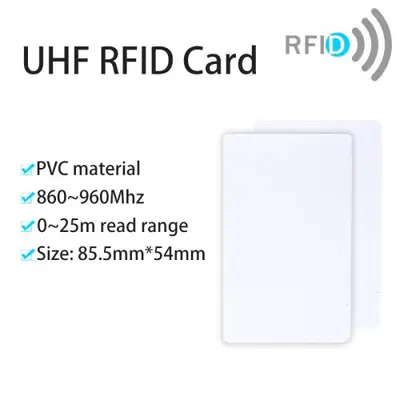 Image de Carte RFID UHF Passive - Gestion d'Accessoires