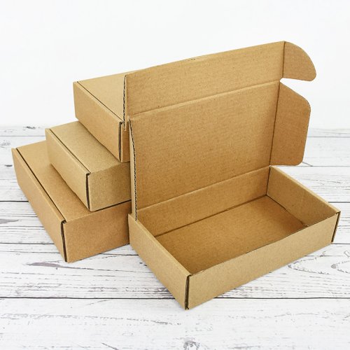 Image of Eco-Friendly Kraft Paper Gift Boxes – Multi-Size Set for Weddings, Parties, and Handmade Treats