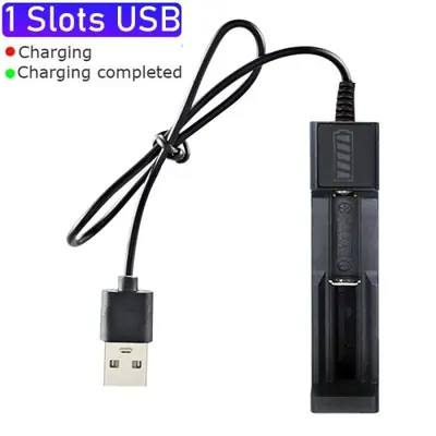 Chargeur USB 18650 - 1 à 4 Emplacements