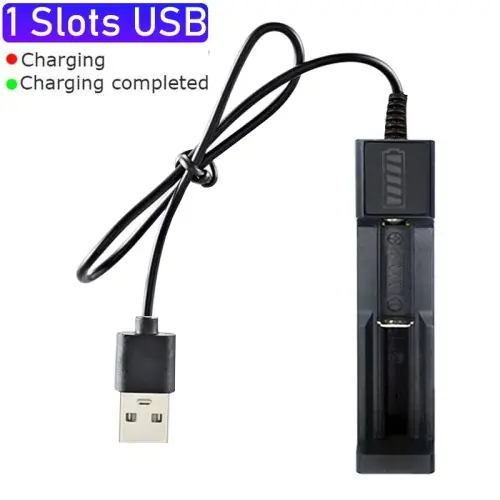 Image de Chargeur USB 18650 - 1 à 4 Emplacements
