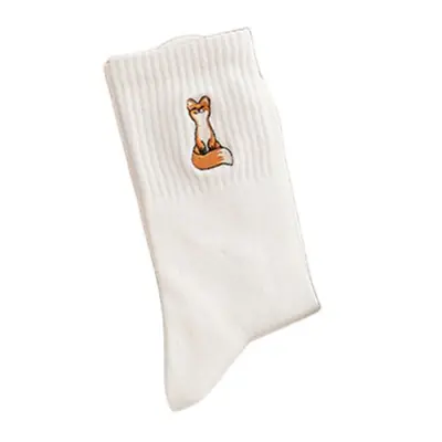 Image de Chaussettes Mignonnes Renard Dessin Animé - Coton Doux & Original
