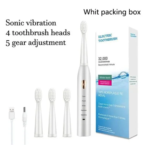 White 4head box