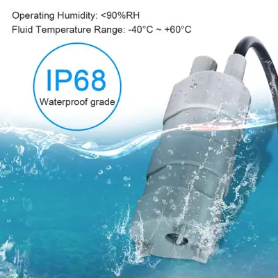 Micro Pompe Submersible 12V Ultra Silencieuse 1000L/H