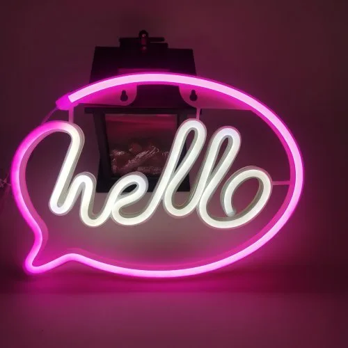 Hello roze lijst