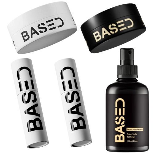 Imagen de BASDE-palo de cera para peinar el cabello, polvo para peinar el cabello de larga duración, opaco, volumizador, espesante, estilismo para el cabello a la moda, cuidado del cabello
