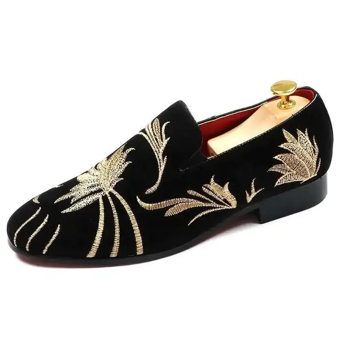 Image de Mocassins Homme Cuir Suédé Luxe - Élégance & Confort