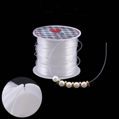 Image de Fil Cristal Transparent pour Bijoux - 100m