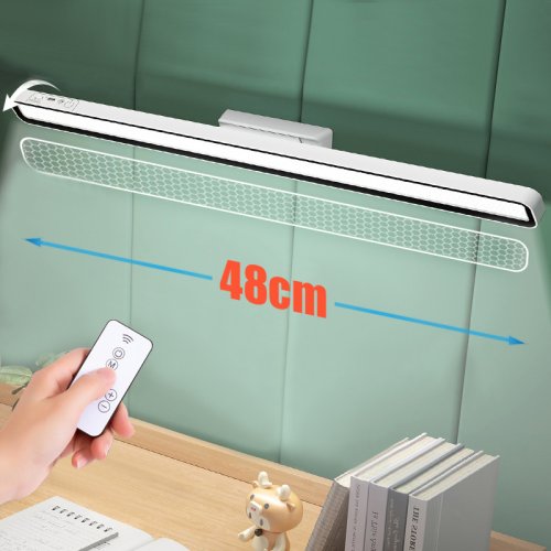 Image de Lampe de Bureau LED Magnétique - Lumière Adjustable & USB