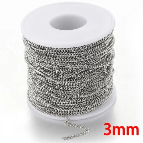 3mm plat ketting