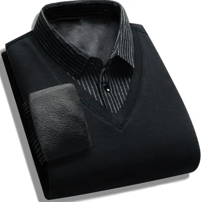 Image de Cardigan Homme Hiver Chaud - Pulls Décontractés Épais