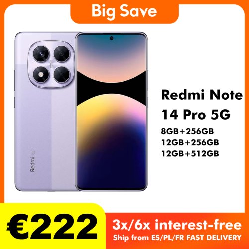 Imagen de Redmi Note 14 Pro 5G: Potencia y Estilo en tu Mano