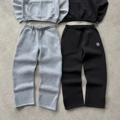 Pantalon Streetwear Y2K Taille Haute - Style Hip Hop & Rap