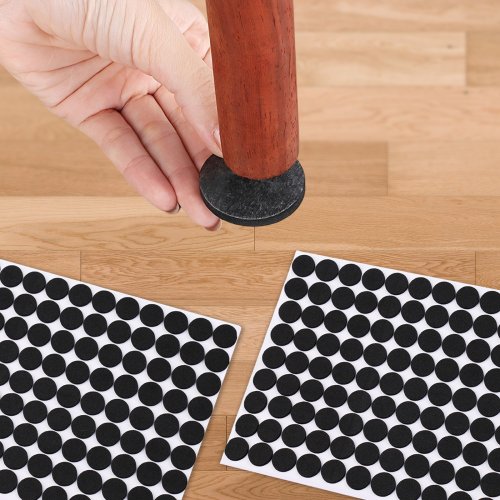 Image de Coussinets Anti-Bruit pour Meubles - Réduction du Bruit & Protection des Sol