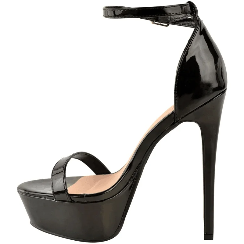 Bild von Sexy Rote High Heels mit 14 cm Absatz – Party- und Abendschuhe für Damen