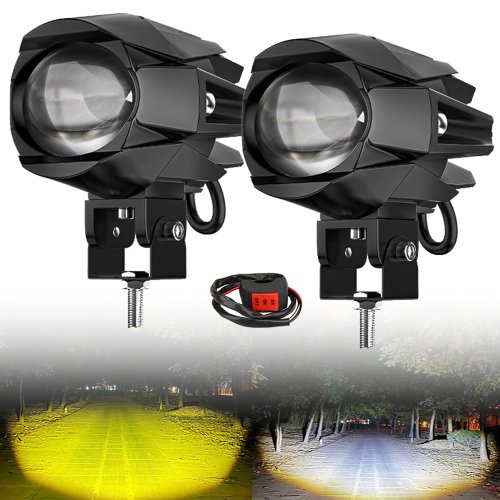 Afbeelding van LED Motorfiets Spotlight 200W – Extra Verlichting voor Off-Road & Adventure