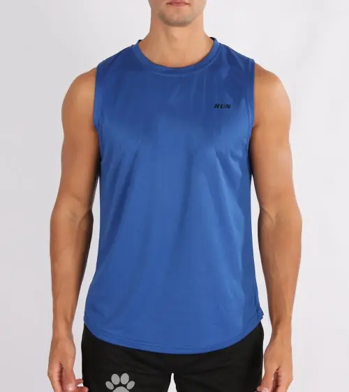 Image de Gilet de Fitness Homme - Sans Manches, Respirant & Élégant
