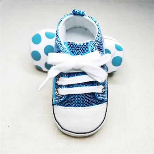Glanzend blauw