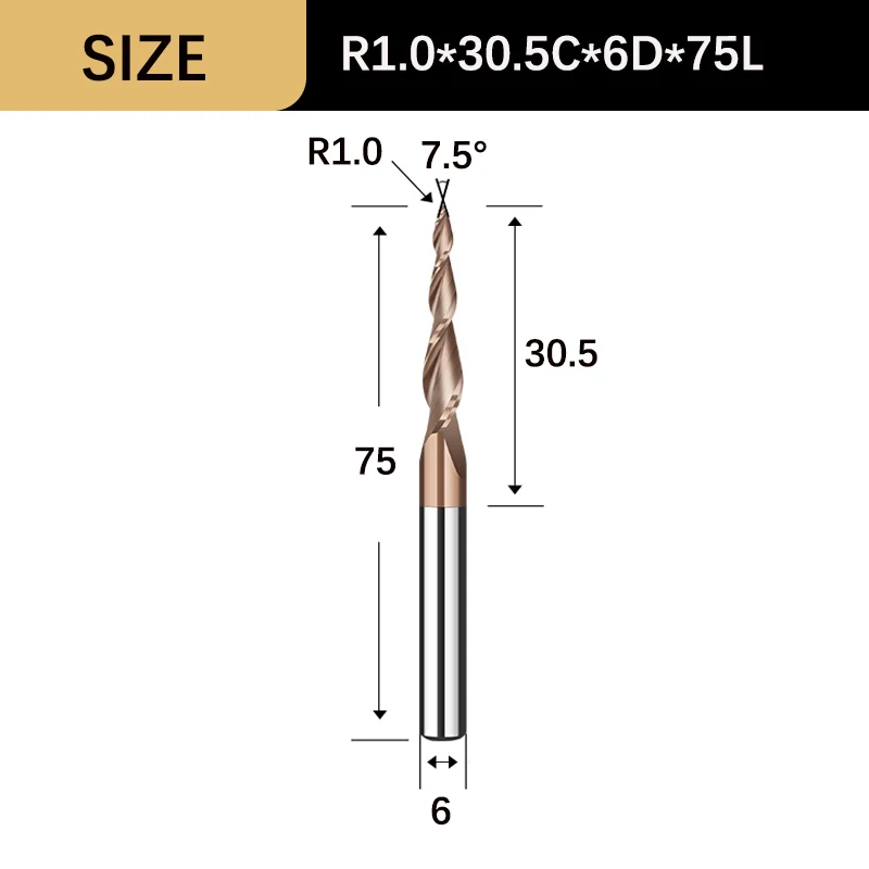 R1.0x30.5Cx6Dx75L