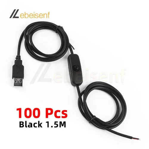 Zwart 100Pcs