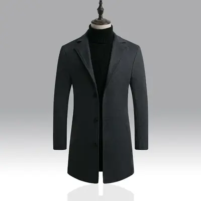 Image de Blazer Homme Élégant & Coupe-Vent - Style Business Hiver