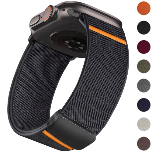 Zdjęcie Magnetyczny Pasek Nylonowy do Apple Watch – Styl i Komfort
