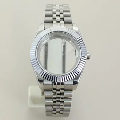 Image de Boîtier Montre 39mm/36mm - Cristal Saphir & Cannelures