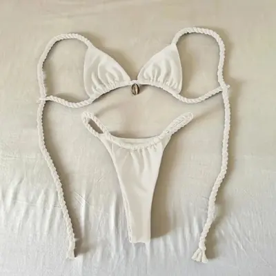 Image de Bikini Push-Up Sexy 2025 - Micro Maillot de Bain Brésilien