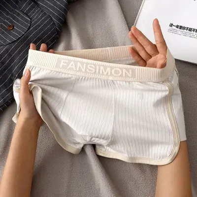 Image de Boxer Homme Rayé Sexy - Confort & Style