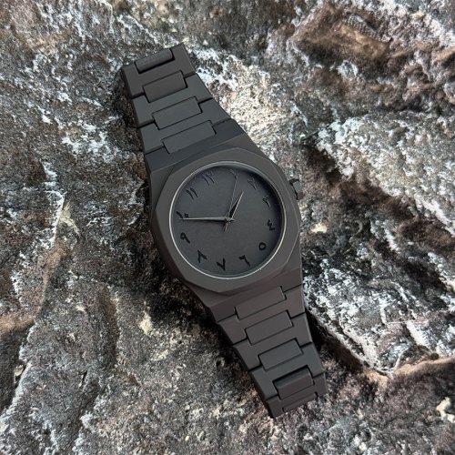Image of Hot sales in the Middle East high-end plastic men's watch with Arabic numerals neutral casual simple quartz watch