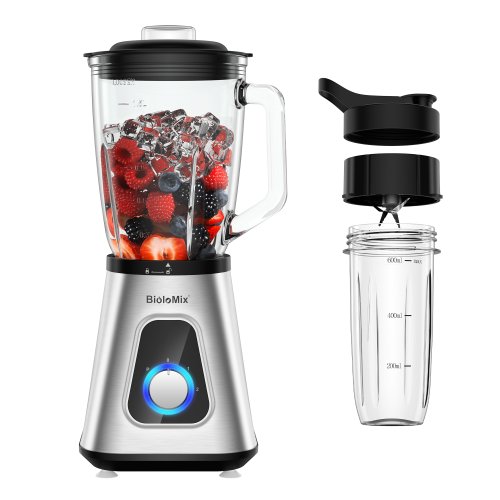 Immagine di Frullatore Professionale Biolomix 1300W - Vetro BPA Free