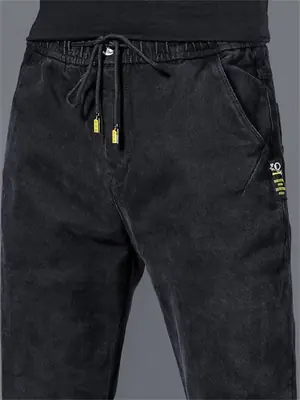 Image de Pantalon Jogger Denim Homme - Style Hip Hop & Streetwear