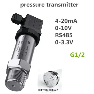 Image de Capteur de Pression Industriel 4-20mA & 0-10V - 1 à 100 bar
