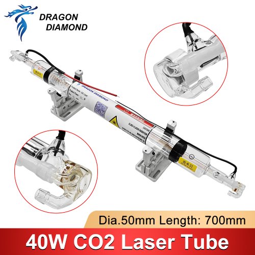 Bild von CO2-Laserröhre 40W – Hochleistungslösung für K40-Serie