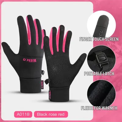 Image de Gants Hiver Femme Chauds & Touchscreen - Cyclisme & Randonnée