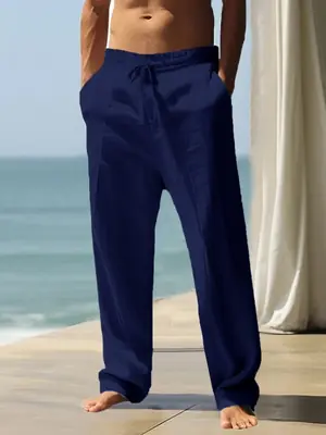 Image de Pantalon Homme Respirant Large - Style Streetwear Été