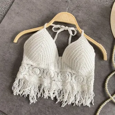 Image de Maillot de Bain Boho Dos Nu Crochet - Style Élégant & Séduisant