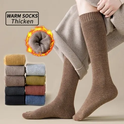 Image de Chaussettes Hiver Femme Chaudes & Épaisses