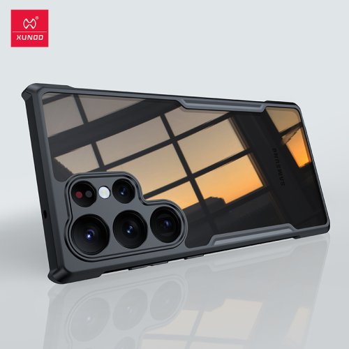 Image of Xundd For Samsung Galaxy S24 S25 S26 Ultra Case For S25 S23 Plus S21 Ultra FE Airbag Shockproof Shell PC&TPU Back Clear Cover