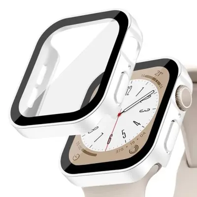 Image de Coque verre trempé pour Apple Watch 40-49mm - Protection écran ultra-résistante