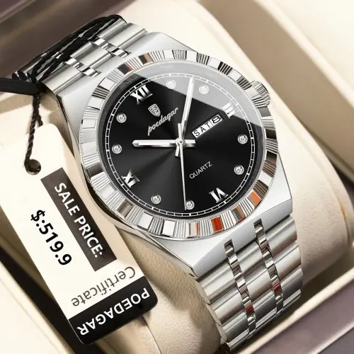Image de Montre Homme Militaire Quartz Étanche Lumineuse