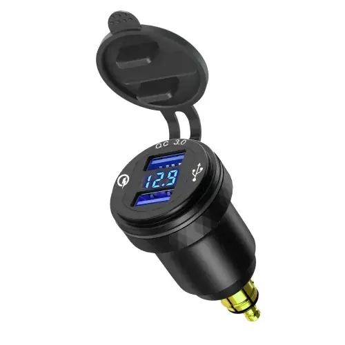 Image de Chargeur USB Double QC3.0 pour BMW Moto