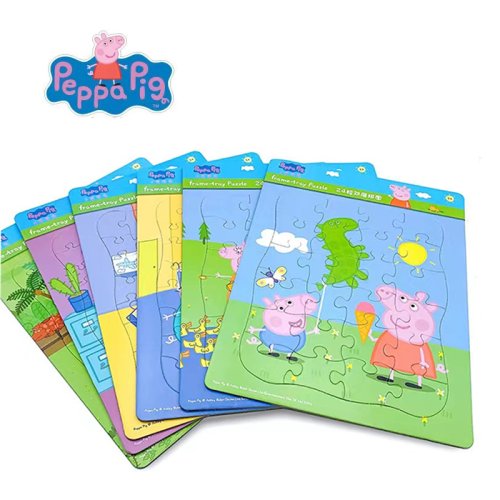 Imagen de Figuras de Peppa Pig Mini Rompecabezas: Juguete Educativo y Divertido para Niños y Adultos, Ideal como Regalo de Navidad y Halloween
