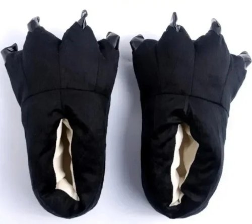 Imagen de Zapatillas de pata de Animal azul para niño y niña, zapatillas Unisex con garra de monstruo, Zapatil...