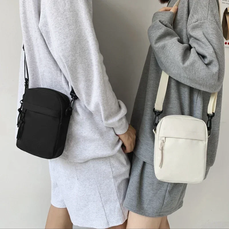 Afbeelding van Stijlvolle Canvas Crossbody Tas voor Dames – Trendy Oxford Schoudertas in Effen Kleur, Ideaal voor Studenten en Dagelijks Gebruik