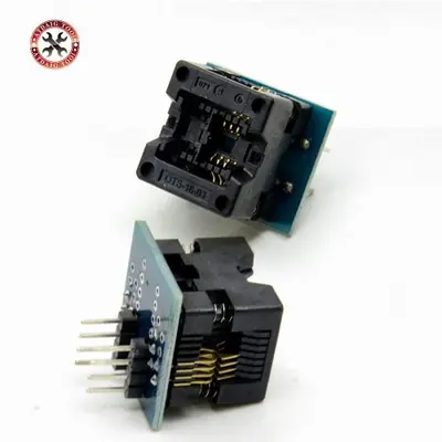 Image de Convertisseur SOIC8/SOP8 à DIP8 - Adaptateur Programmateur