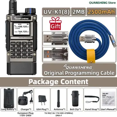 Image de Talkie-Walkie Quansheng UV-K1 Mini - Longue Portée & Multifonction