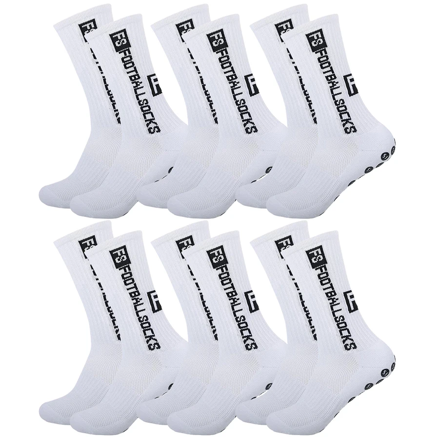 Image de Chaussettes Antidérapantes Sport - 6 Paires