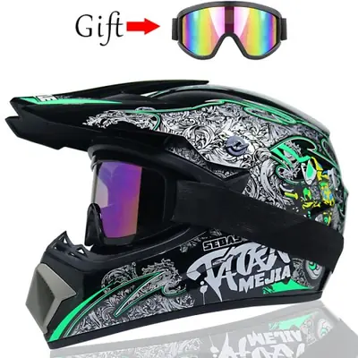 Casque Moto Enfant Tout-Terrain - Sécurité & Style