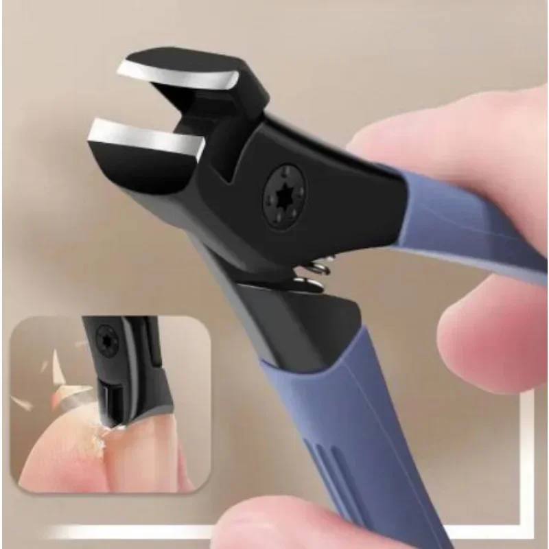 Afbeelding van Natuurlijke en Efficiënte Nagelknipper voor Dikke en Harde Nagels – Anti-Splash Design met Grote Maat voor Comfortabele Gebruik